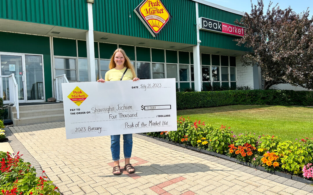 Shavaughn Jochum Wins 2023 Peak of the Market Ltd. Bursary